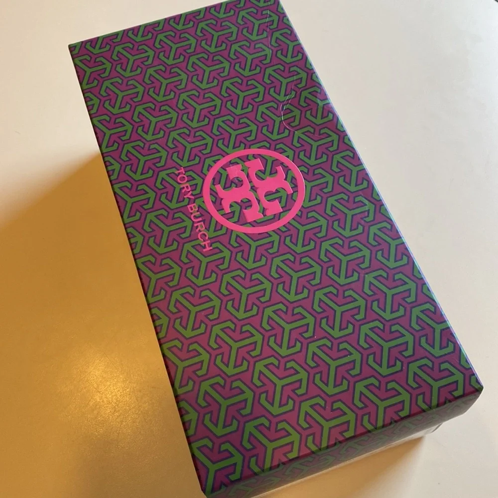 Tory Burch Mini Miller Flat Thong Perfect Black Size 11 - Picture 6 of 6